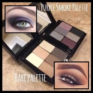 Bare Palette & Purple Smoke Palette Mineral Shadow